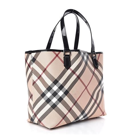 khaki burberry check|Burberry nova check tote discontinued.